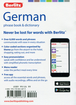 Бумажная книга «German. Phrase Book & Dictionary» - фото №2 - миниатюра