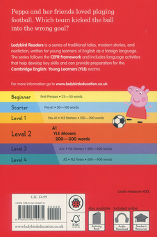 Паперова книга «Peppa Pig: Playing Football- Ladybird Readers Level 2» - фото №3 - мініатюра