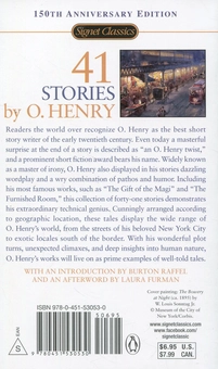 Паперова книга «41 Stories by O.Henry», автор О. Генрі - фото №2 - мініатюра