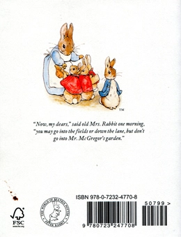 Бумажная книга «The Tale Of Peter Rabbit», автор Беатрис Поттер - фото №2 - миниатюра
