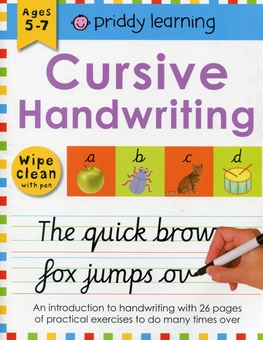 Паперова книга «Wipe Clean Workbook. Cursive Handwriting», автор Міс Бретертон - фото №1 - мініатюра