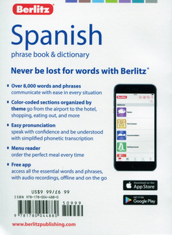 Бумажная книга «Spanish. Phrase Book & Dictionary» - фото №2 - миниатюра