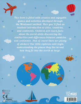 Бумажная книга «My First Book About the World with lots of fantastic stickers», автор Кьяра Пиродди - фото №2 - миниатюра
