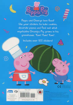 Бумажная книга «Peppa Pig. Yum! Yum! Yum! Sticker Activity Book» - фото №2 - миниатюра