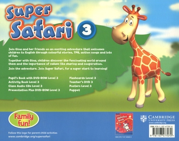 Паперова книга «Super Safari 3. Pupils Book (+ DVD, stickers)», авторів Ґюнтер Ґернґросс, Герберт Пухта, Пітер Льюїс-Джонс - фото №2 - мініатюра