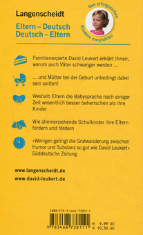 Бумажная книга «Langenscheidt Eltern-Deutsch / Deutsch-Eltern» - фото №2 - миниатюра