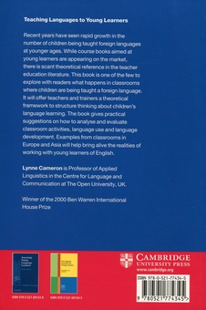 Бумажная книга «Teaching Languages to Young Learners», автор Линн Камерон - фото №2 - миниатюра
