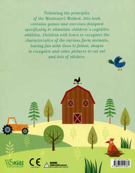 Бумажная книга «My First Book of the Farm with lots of fantastic stickers», автор Кьяра Пиродди - фото №2 - миниатюра