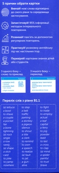 Бумажная книга «500 карток для вивчення англійської мови. В1.1 Intermediate» - фото №2 - миниатюра