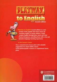 Паперова книга «Playway to English 1. Teacher's Book. Second Edition», авторів Ґюнтер Ґернґросс, Герберт Пухта - фото №1 - мініатюра