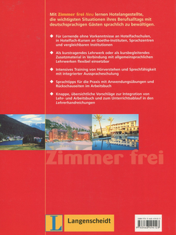 Бумажная книга «Zimmer frei. Deutsch im hotel. Lehrbuch», автор Ульрик Кохен - фото №2 - миниатюра