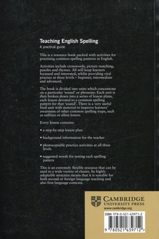 Паперова книга «Teaching English Spelling. A Practical Guide», авторів Рут Шемеш, Шейла Воллер - фото №2 - мініатюра