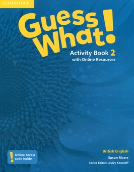 Бумажная книга «Guess What! Level 2. Activity Book with Online Resources», автор Сьюзен Риверс - фото №1 - миниатюра