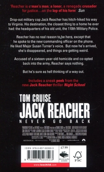 Бумажная книга «Jack Reacher: Never Go Back», автор Ли Чайлд - фото №2 - миниатюра