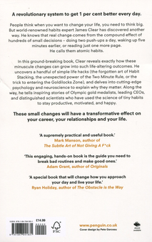 Паперова книга «Atomic Habits. An Easy and Proven Way to Build Good Habits and Break Bad Ones», автор Джеймс Клір - фото №3 - мініатюра