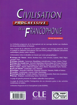 Паперова книга «Civilisation Progressive de La Francophonie Key (Intermediate) (French Edition) », автор Джексон Нутчіе Нікі - фото №2 - мініатюра