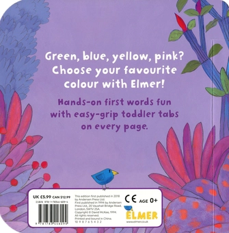 Паперова книга «Elmer's Colours», автор Девід Маккі - фото №2 - мініатюра