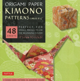 Паперова книга «Origami Paper Kimono Patterns Large» - фото №1 - мініатюра