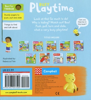 Бумажная книга «Busy Playtime» - фото №2 - миниатюра