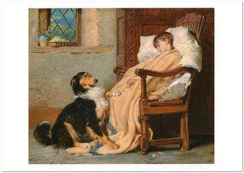  «Листівка Briton Rivière — True Friend (BRI01)», бренду Artistic Card - фото №1 - мініатюра