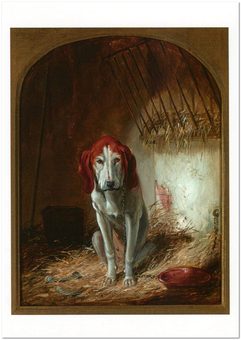  «Открытка Arthur Fitzwilliam Tait — The Hound (AT01)», бренда Artistic Card - фото №1 - миниатюра