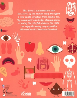 Бумажная книга «My First Book of the Human Body with Lots of Fantastic Stickers», автор Кьяра Пиродди - фото №2 - миниатюра