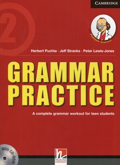 Паперова книга «Grammar Practice Level 2 (+ CD-ROM)», авторів Джефф Стренкс, Пітер Льюїс-Джонс, Герберт Пухта - фото №1 - мініатюра