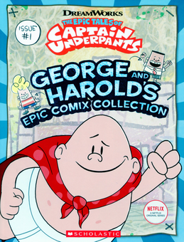 Бумажная книга «The Epic Tales of Captain Underpants. George and Harold's Epic Comix Collection», автор Мередит Русу - фото №1 - миниатюра