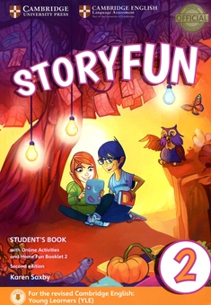 Паперова книга «Storyfun for Starters Level 2 Student's Book with Online Activities and Home Fun Booklet 2 », автор Карен Саксбі - фото №1 - мініатюра