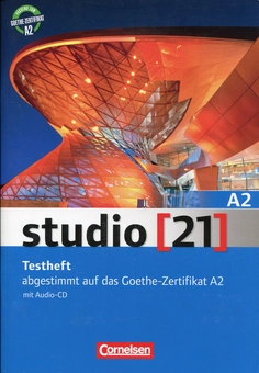 Паперова книга «Studio [21] Grundstufe A2: Gesamtband. Testheft (+CD Audio)», автор Неллі Паземанн - фото №1 - мініатюра