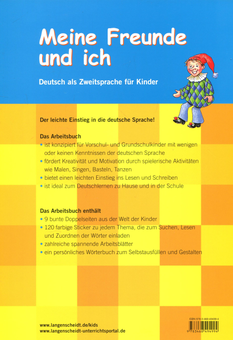 Бумажная книга «Meine Freunde und ich. Deutsch als Zweitsprache für Kinder. Arbeitsbuch mit Stickern», авторов Розелла Банати, Габриэле Книффка, Траудель Зибер, Геса Зиберт-Отт - фото №2 - миниатюра