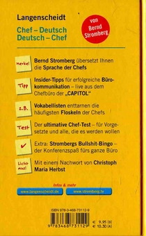 Бумажная книга «Langenscheidt Chef-Deutsch/Deutsch-Chef: Klartext am Arbeitsplatz» - фото №2 - миниатюра
