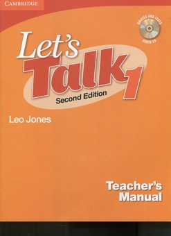 Паперова книга «Let's Talk 1. Teacher's Manual (+ CD-ROM)», автор Лео Джонс - фото №1 - мініатюра