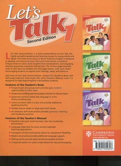 Паперова книга «Let's Talk 1. Teacher's Manual (+ CD-ROM)», автор Лео Джонс - фото №2 - мініатюра