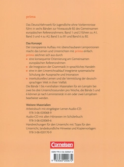 Паперова книга «Prima A1. Deutsch fur Jugendliche. Band 2», авторів Фридеріке Джин, Лутц Рорманн - фото №2 - мініатюра