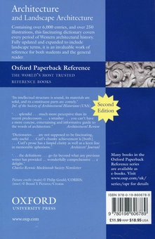 Паперова книга «Oxford Dictionary of Architecture and Landscape Architecture», автор Джеймс Стівенс Карл - фото №2 - мініатюра