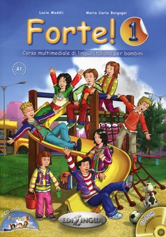 Паперова книга «Forte!: Libro Dello Studente Ed Esercizi + CD 2 (Level A1) (Italian Edition)», автор Люсія Мадді - фото №1 - мініатюра