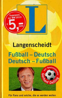 Бумажная книга «Langenscheidt Fußball - Deutsch / Deutsch - Fußball» - фото №1 - миниатюра