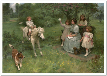  «Открытка Arthur John Elsley — Well Done (AE28)», бренда Artistic Card - фото №1 - миниатюра