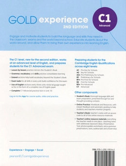 Бумажная книга «Gold Experience 2nd Edition C1 Workbook», авторов Рианнон Болл, Сара Хартли, Линда Эдвардс - фото №2 - миниатюра