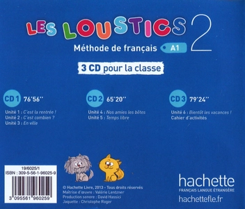 Бумажная книга «Les Loustics 2. Méthode de Français. CD audio pour la classe (x3)», автор Марианна Капуэ - фото №2 - миниатюра