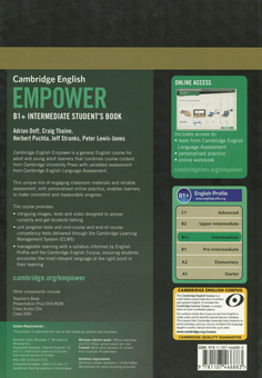 Бумажная книга «Cambridge English Empower B1+. Intermediate Student's Book (+ Online access)», авторов Эдриан Дофф, Крейг Тайн, Герберт Пухта, Питер Льюис-Джонс - фото №2 - миниатюра