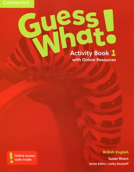 Паперова книга «Guess What! Level 1. Activity Book with Online Resources. British English», автор С'юзен Ріверс - фото №1 - мініатюра