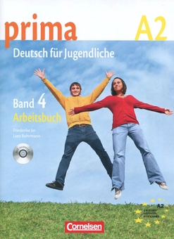 Паперова книга «Prima A2. Deutsch fur Jugendliche. Band 4. Arbeitbuch (+ CD)», авторів Фридеріке Джин, Лутц Рорманн - фото №1 - мініатюра