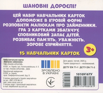 Паперова книга «Вивчаємо займенники. ТИ, ВИ (навчальні картки)» - фото №3 - мініатюра