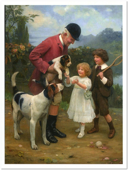«Открытка Arthur John Elsley — Pick of the Litter (AE24)», бренда Artistic Card - фото №1 - миниатюра