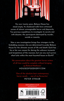 Бумажная книга «Hell House», автор Ричард Матесон - фото №2 - миниатюра