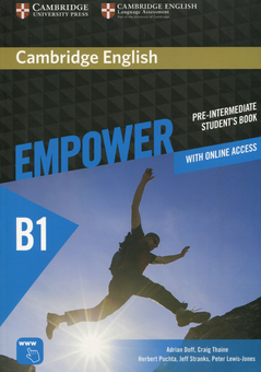 Бумажная книга «Cambridge English Empower B1. Pre-Intermediate Student's Book (+ Online access)», авторов Эдриан Дофф, Крейг Тайн, Герберт Пухта, Питер Льюис-Джонс - фото №1 - миниатюра