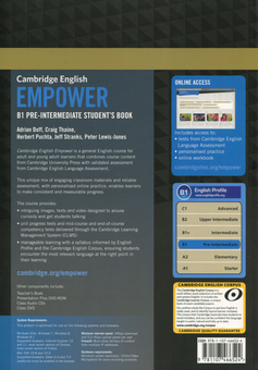 Бумажная книга «Cambridge English Empower B1. Pre-Intermediate Student's Book (+ Online access)», авторов Эдриан Дофф, Крейг Тайн, Герберт Пухта, Питер Льюис-Джонс - фото №2 - миниатюра