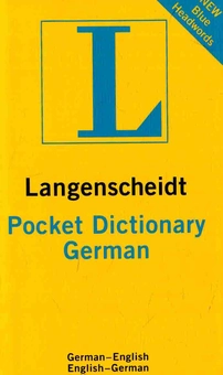 Паперова книга «Langenscheidt Pocket Dictionary German: Deutsch-Englisch/Englisch-Deutsch» - фото №1 - мініатюра